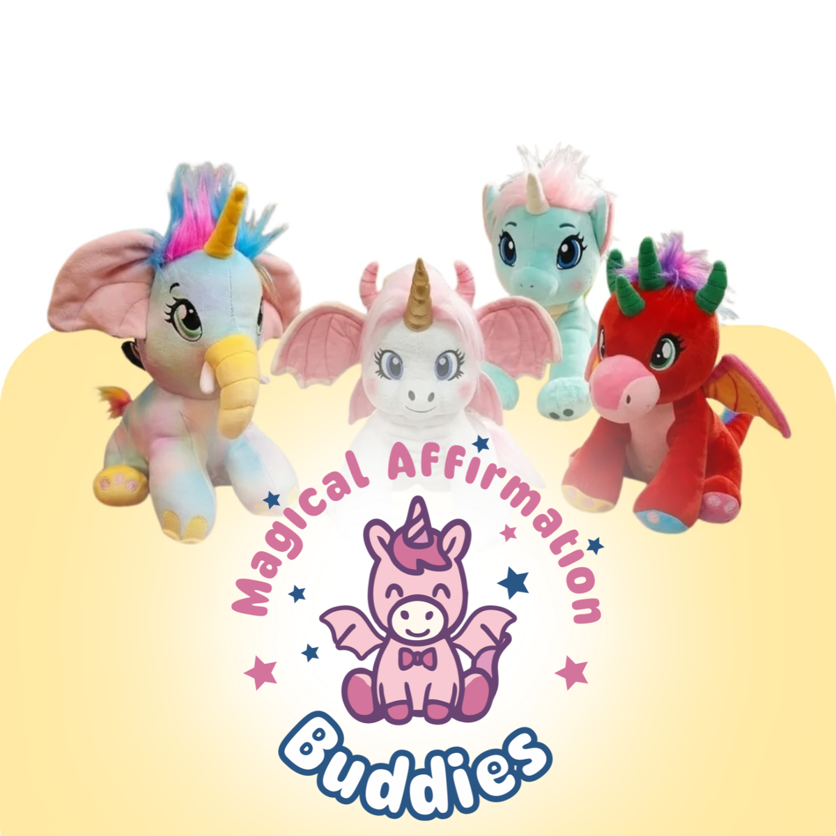 Magical Affirmation Buddies - Interactive Plush Toys for Children