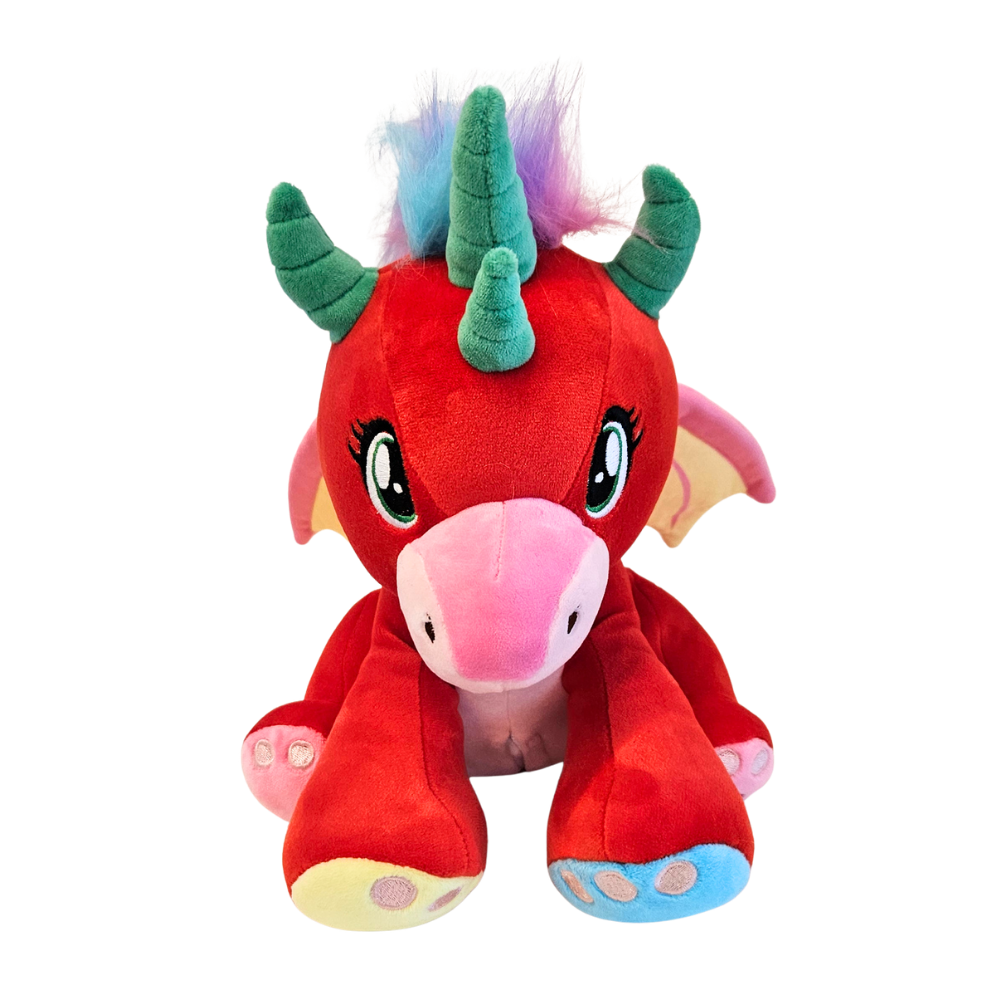 Interactive plush toy for children with positive affirmations