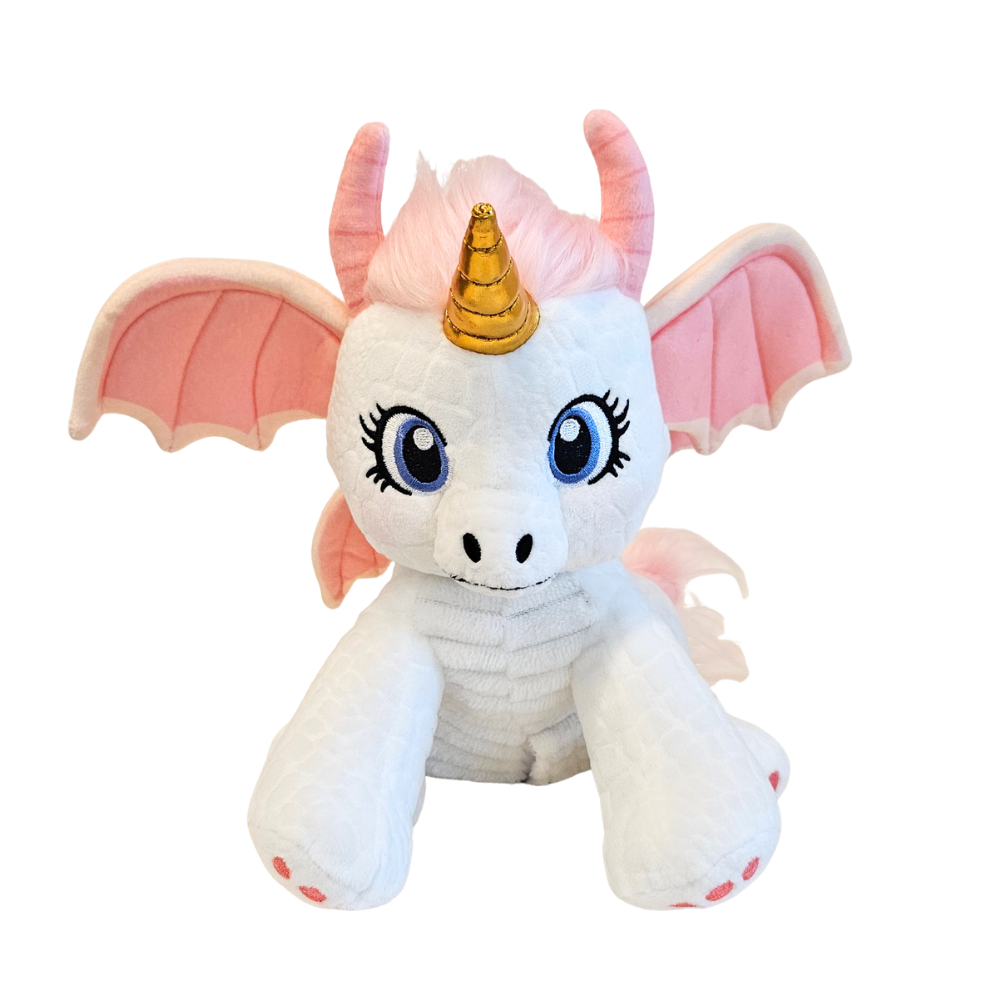 Interactive plush toy for children with positive affirmations